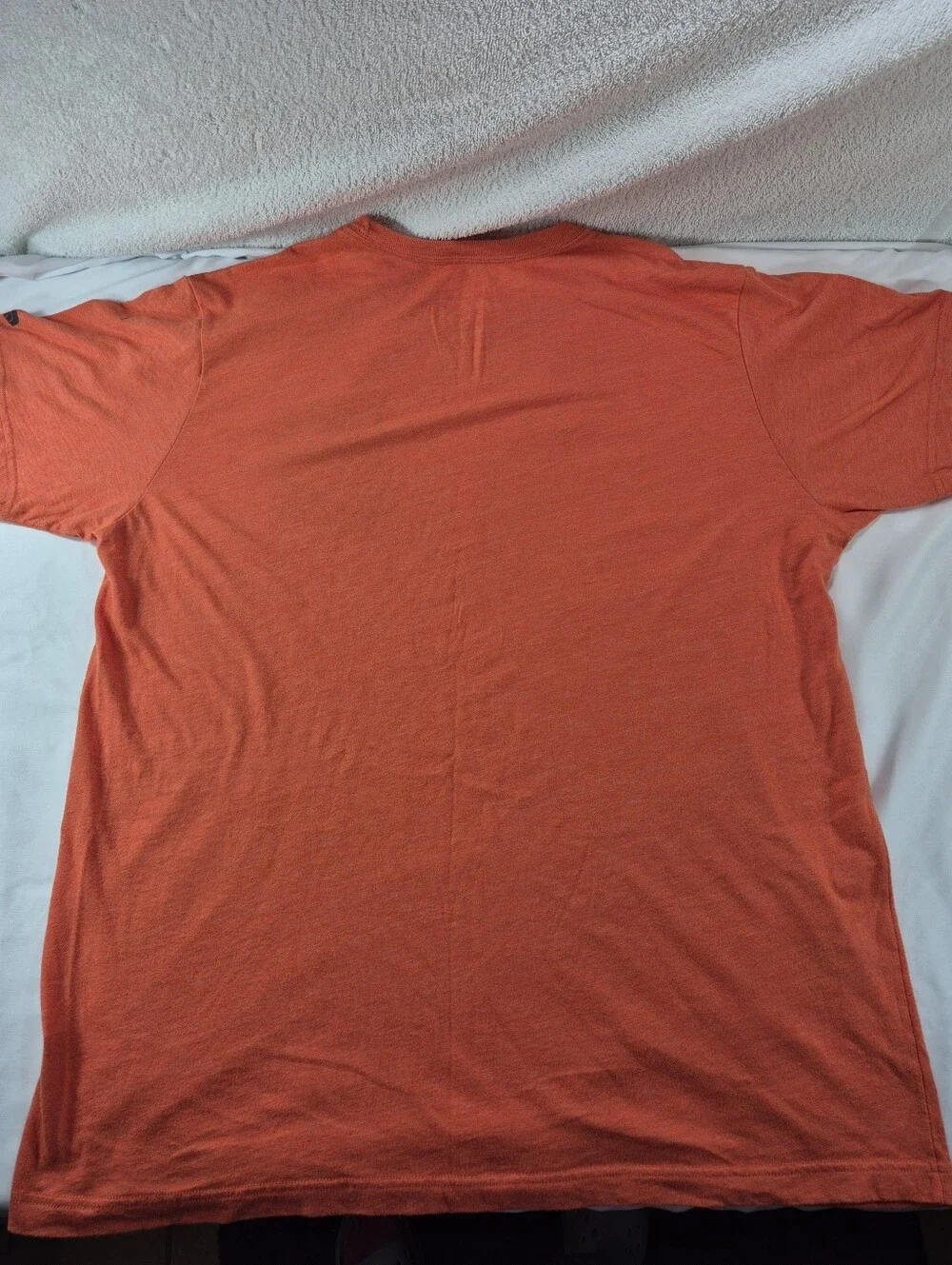 THE NORTH FACE Men’s XXL Orange Crewneck Pocket T-Shirt Colorblock Grey Casual